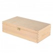 Wooden wine box for two bottles (36 X 20 X 10 cm)