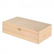 Wooden wine box for two bottles (36 X 20 X 10 cm)