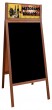 Krīta tāfele MALAGA (118+23x61x4cm)