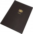 Menu folder CLASSIC, A4 dark brown