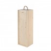 Wooden wine box for one bottle (36 X 11 X 10.5 CM)