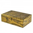 Rustic wooden wine box for two bottles (36 X 24 X 11 cm)