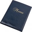 Menu folder A4, dark blue