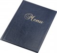 Menu folder A4, blue