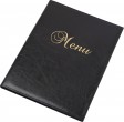 Menu folder A4, black